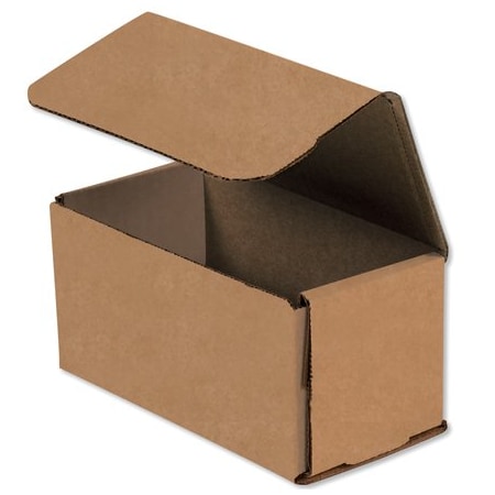 Bsc Preferred 6 x 3 x 3'' Kraft Corrugated Mailers, 50PK M633K